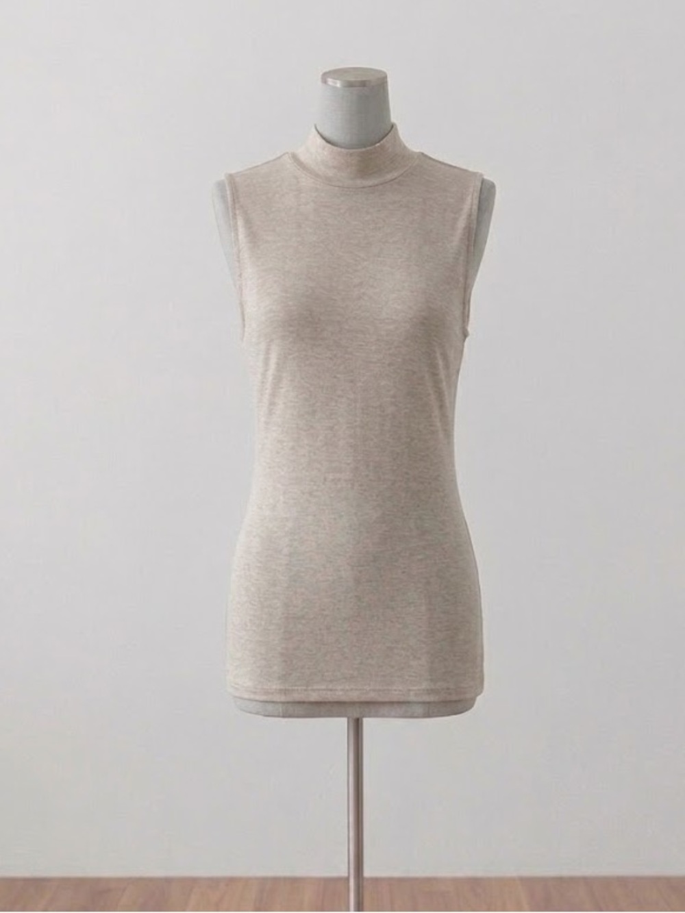 Ann Taylor Sleeveless Mock Neck Top